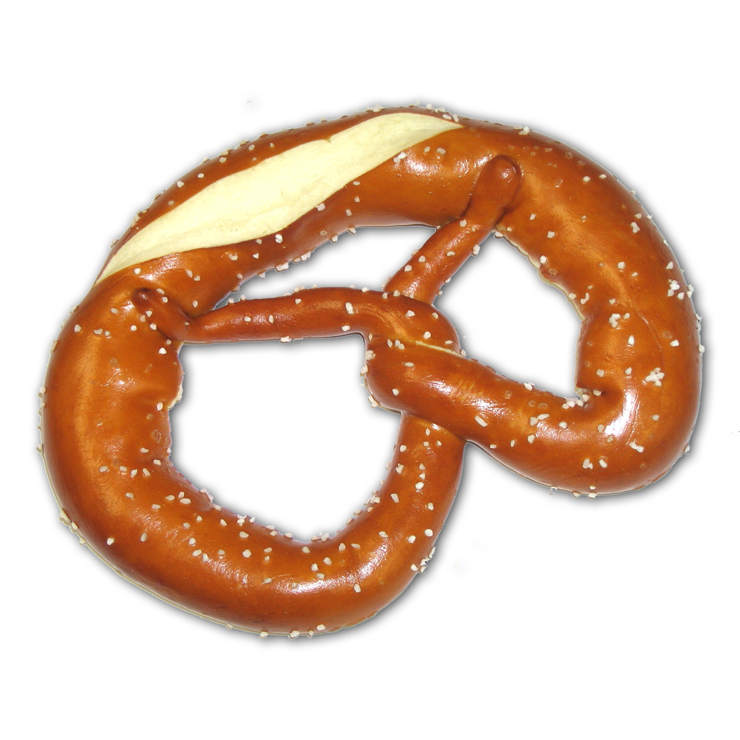 Fresh-baked Grainharvest Breadhouse pretzel
